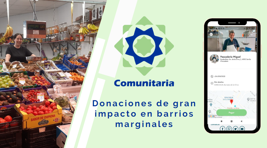Comunitaria - Donaciones de gran impacto en barrios marginales