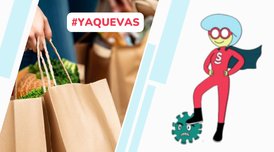 #yaquevas - La primera obra social de Supervecina durante la pandemia de COVID19